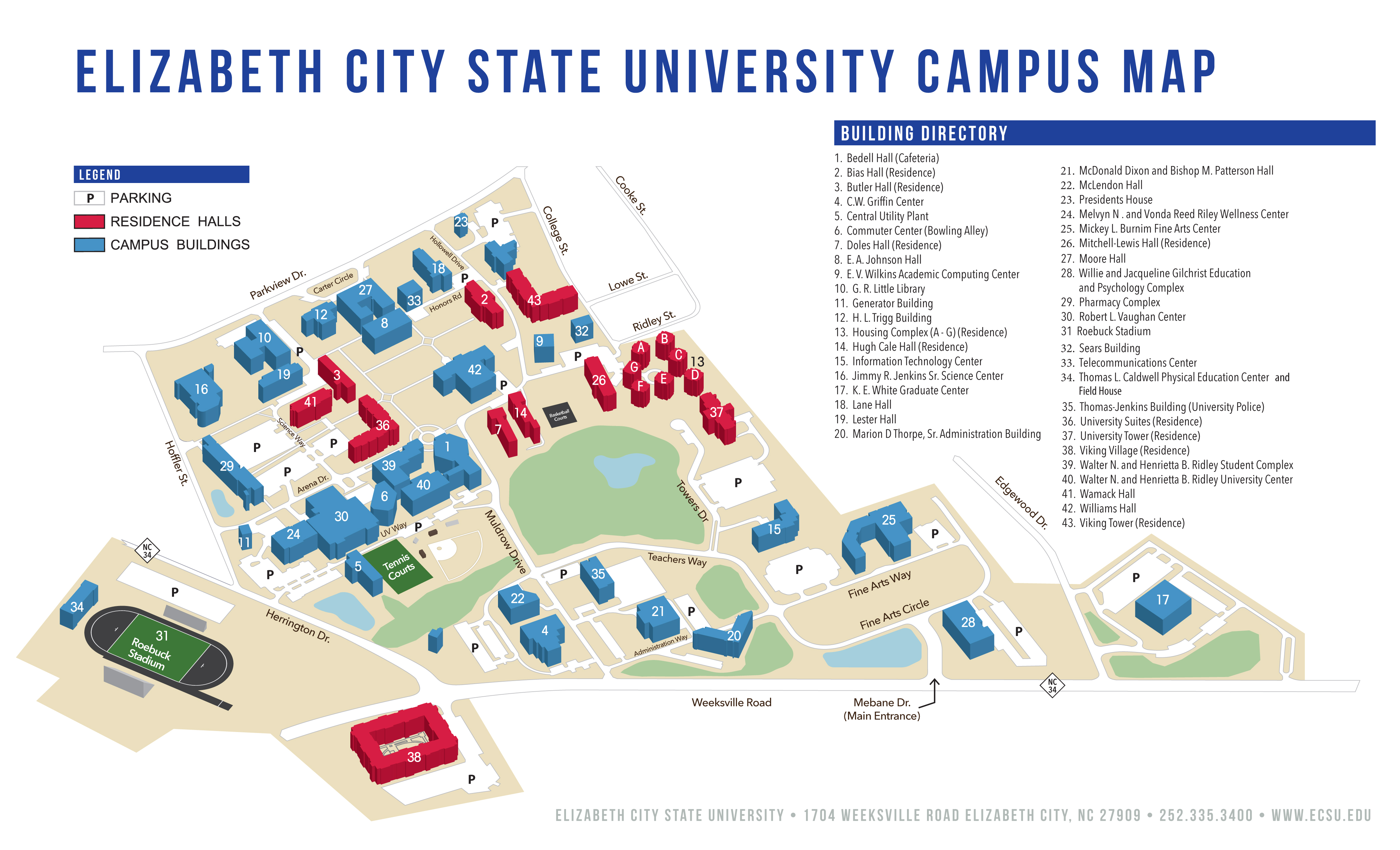 City Campus Map